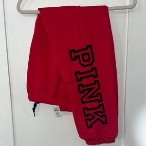 PINK Victoria's Secret Jogger Pants - Red